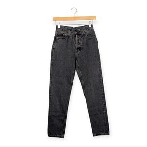 Everlane Hartford Night 90's Cheeky High Rise Button Fly Jeans Size 23